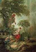 Francois Boucher La Cueillette des Fruits Sweden oil painting artist